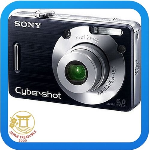 【美品】SONY Cyber-shot DSC-W50 ブラック SONY Digital Camera Cyber-Shot Cyber-shot DSC-W50 Black DSC