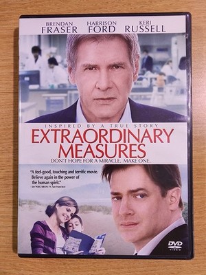 Extraordinary Measures (DVD, 2010, Widescreen) Brendan Fraser, Harrison Ford