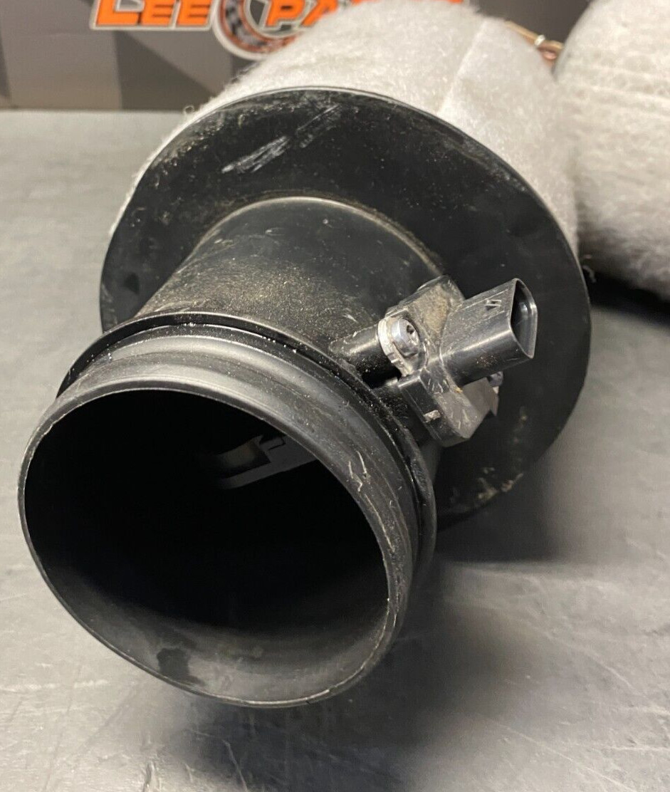 2012 AUDI R8 GT V10 OEM AIR INTAKE FILTER PAIR SET WITH MAF SENSORS USED