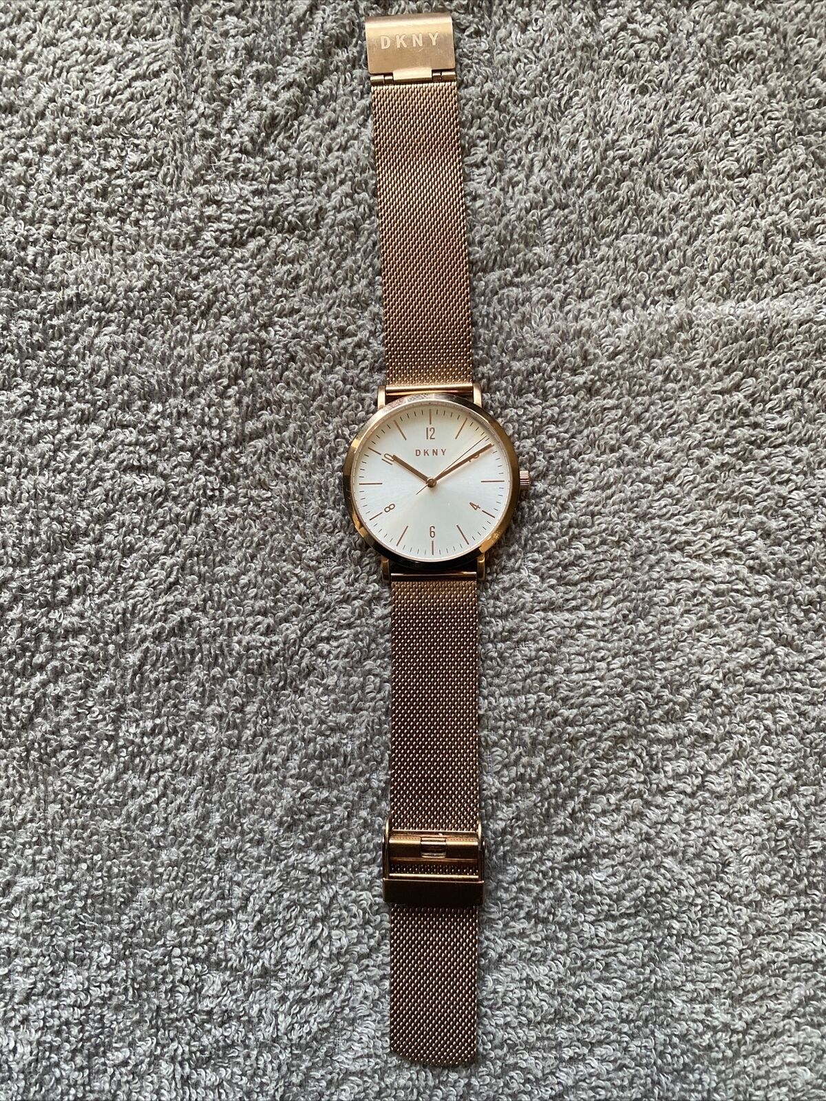 Rose Gold DKNY downtown D Watch