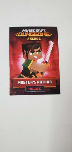 Minecraft Dungeons Arcade Cards Series 3 ( Non-Foil) w/ Hidden Depths