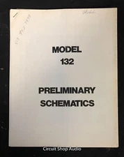 Original Baldwin Organs Preliminary Schematics / 132