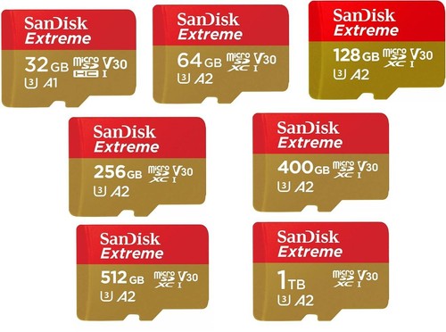 Sandisk Micro SD Extreme 190MB/s Flash Memory Card 1TB 2TB - 第 1/6 張圖片