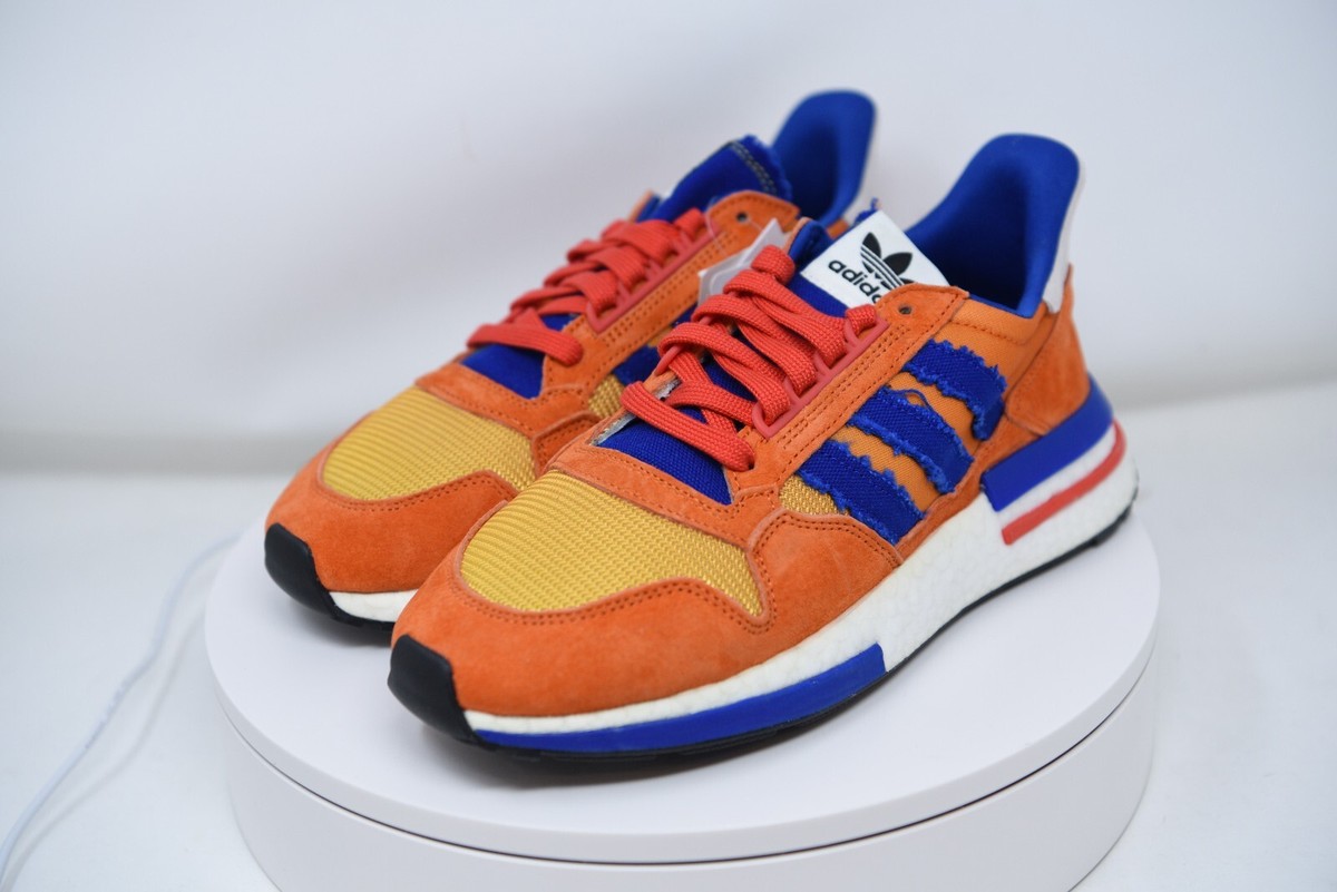 Adidas Dragon Ball Z x ZX 500 RM 'Son Goku' D97046 Mens 8.5 Adidas Dragon Ball Z x ZX 500 RM 'Son Goku' D97046 Mens 8.5
