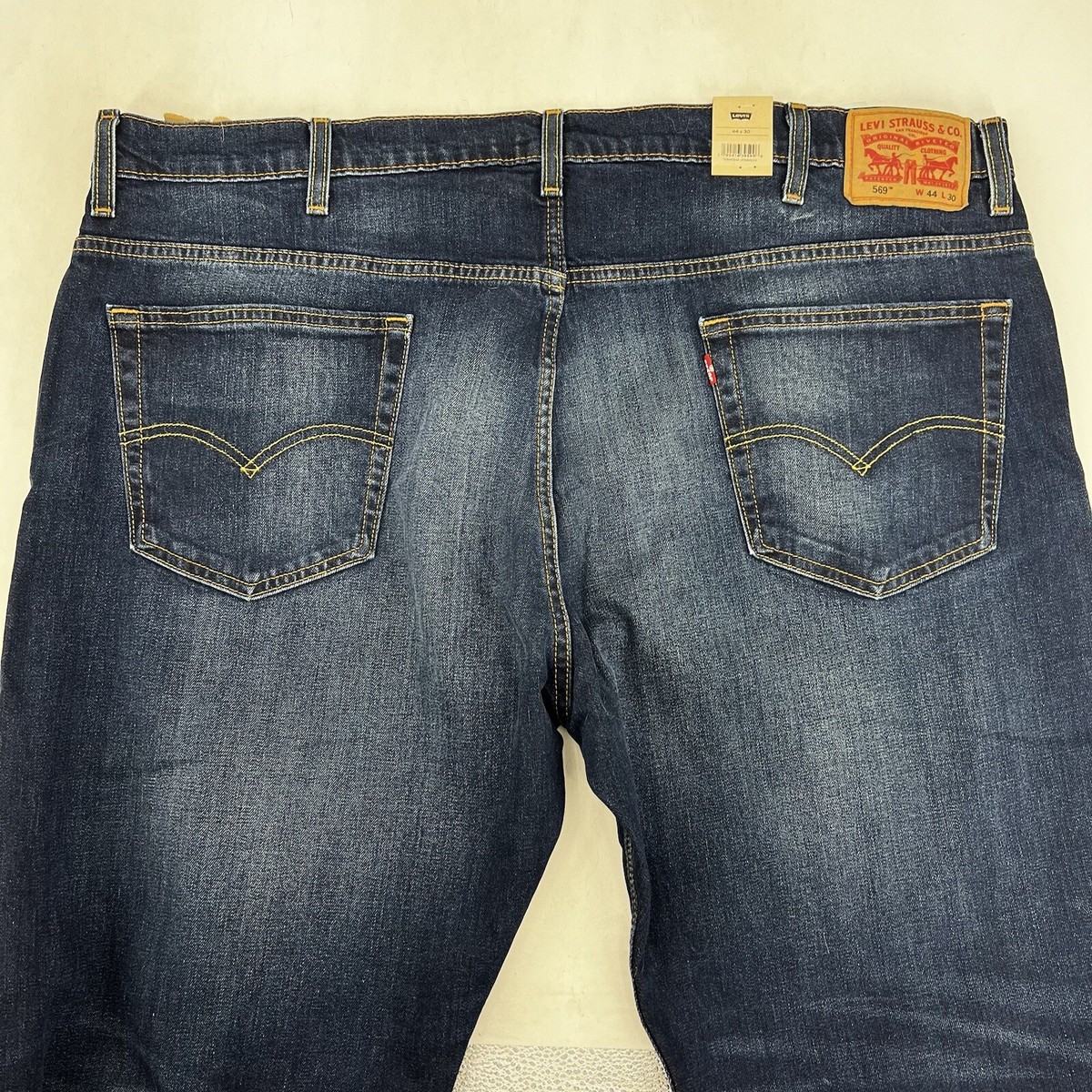 Levi's Men's 569 Loose Straight Jeans Stretch 44W x 30L