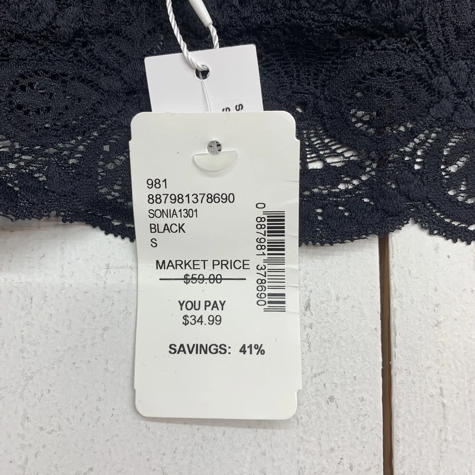 Sujetador Cosabella Mujer Negro Talla Pequeña Foto 3 de 4