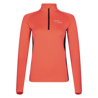 Trainingsshirt Lad. 1/2 Zip KLgineva Kingsland 24 coral deep sea S M L REDUZIERT