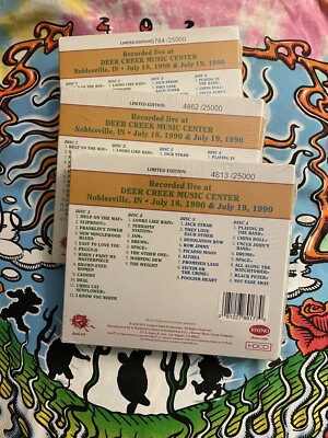 Grateful Dead Dave's Picks Vol. 40; Deer Creek, 7/18-19/90 NEW Sealed Low LE #'s