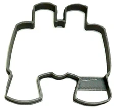 BINOCULARS SIGHT SEEING BIRD WATCHING STARGAZING COOKIE CUTTER USA PR2734