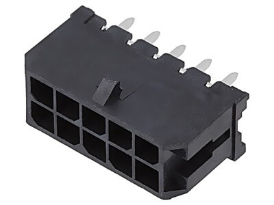 43045-1028 Microfit 3.0 Vert TH Hdr DR 15Au 10Ckt MOLEX