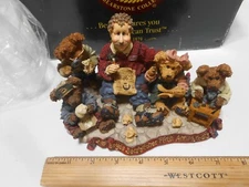 Boyds Bears Bearstone T.H.B. "Work is Love Made Visible" 5th Anniv. #227803 NIB!