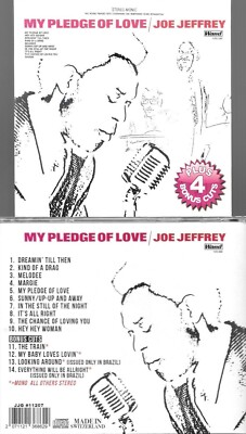 JOE JEFFREY GROUP-MY PLEDGE OF LOVE/ALL HIS HITS + 4 BONUS CUTS-NEW IMPORT CD