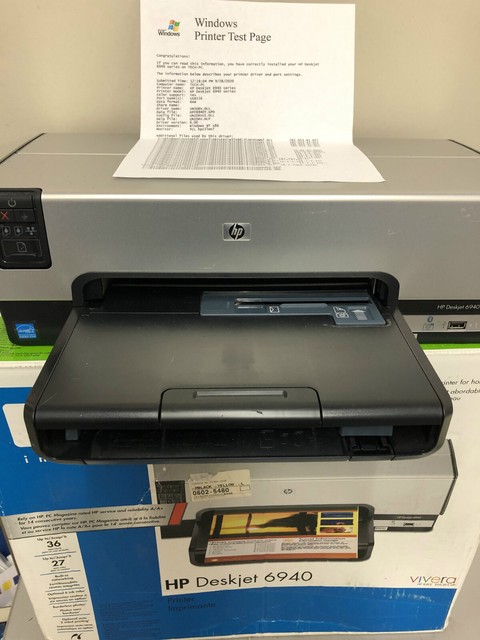 HP Deskjet 6940 Standard Color Inkjet Printer C8970a for sale online | eBay