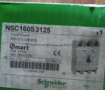 NEW Schneider Electric NSC160S3125 Programmable Logic Controller Circuit Breaker
