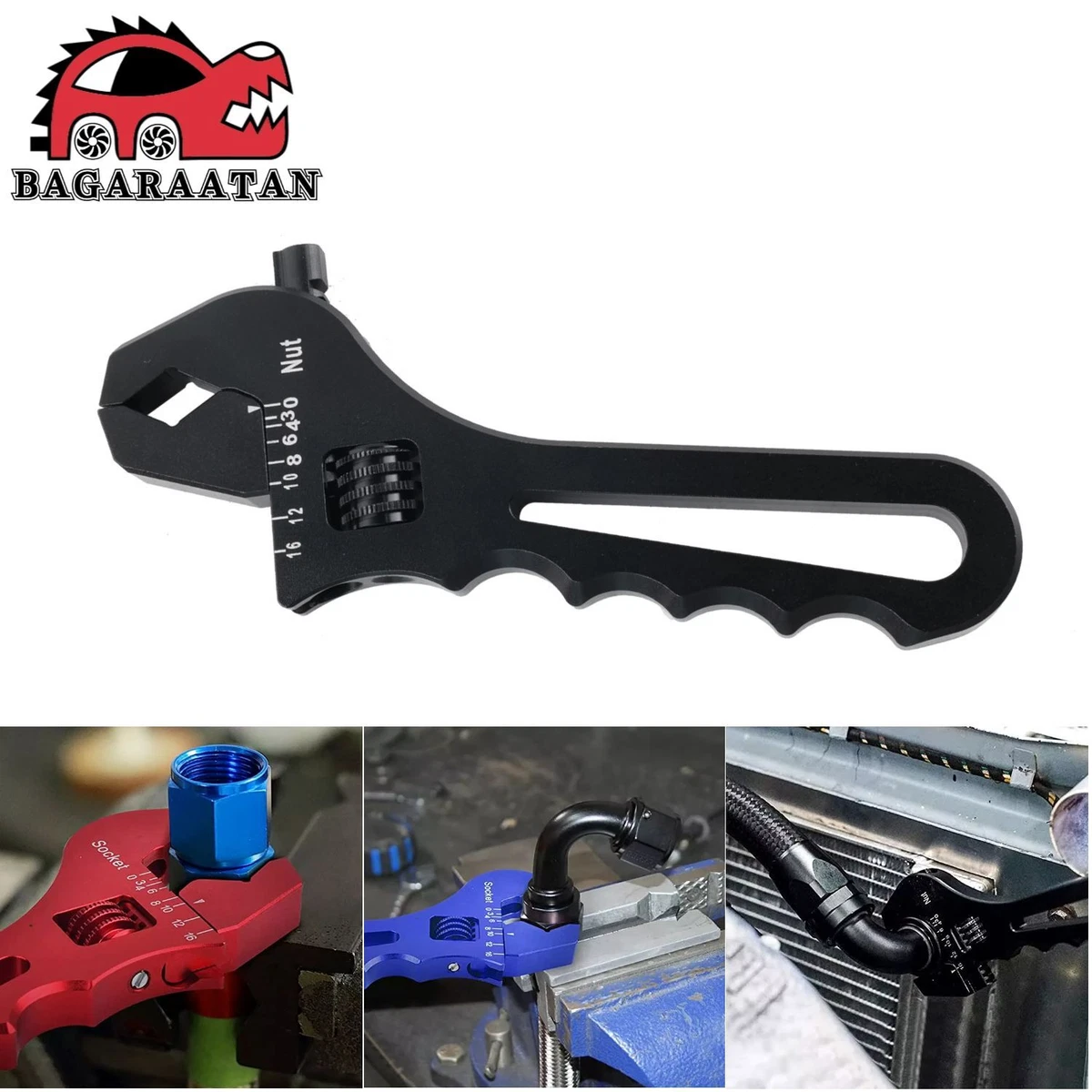 Aluminum 2024 spanner wrench