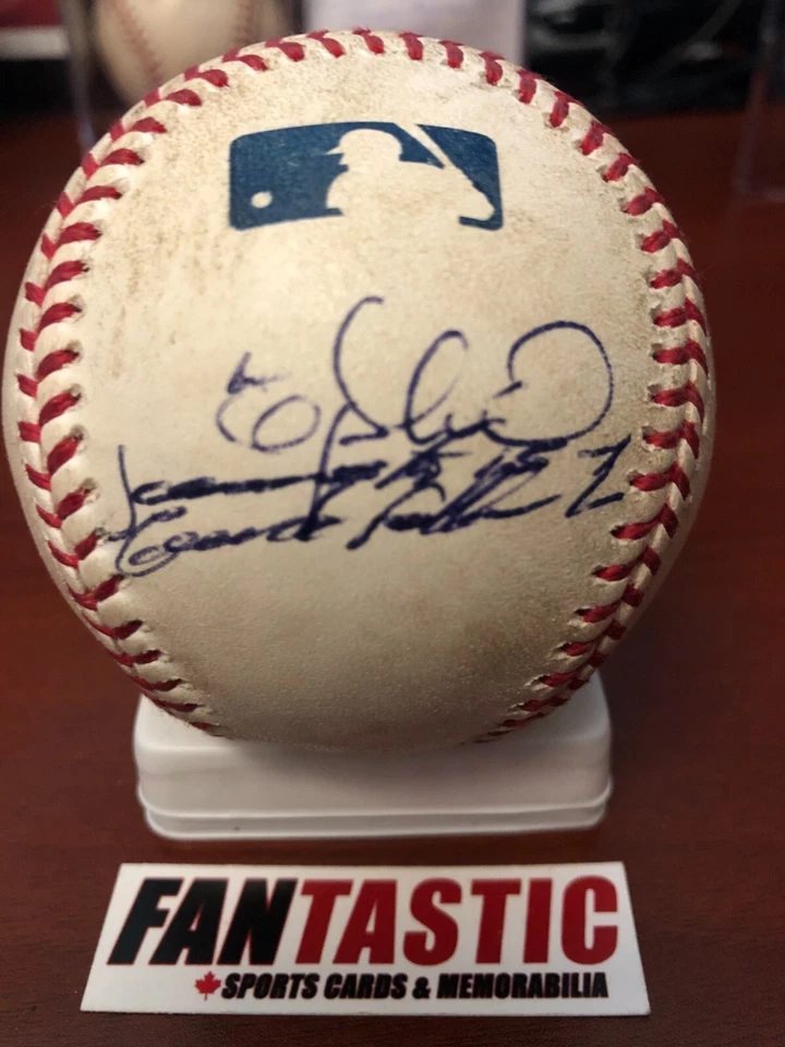 2007 Washington Nationals Signed ROML Baseball Dimitri Young & 3 more Autographs - Image 2 of 3