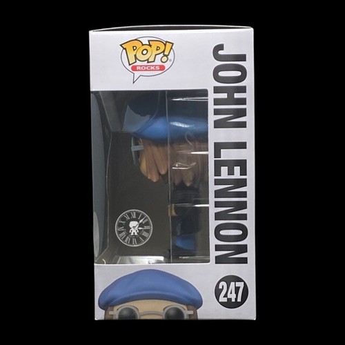 Funko Pop + Protector! Rocks #247 John Lennon in Peacoat (Funko Shop) *Neuwertig* - Bild 3 von 11