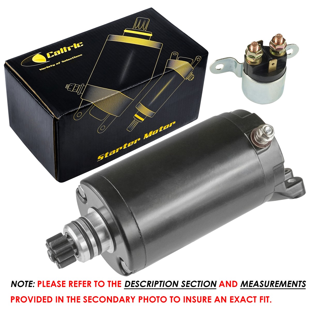yok様 Starter And Relay Solenoid for Bombardier Can-Am Quest 500 4X4