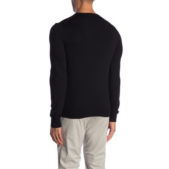 Versace Collection Medusa Logo Crewneck Sweater Size XLarge Navy