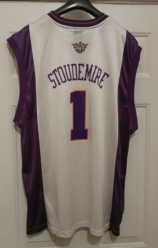REEBOK NBA PHOENIX SUNS STOUDEMIRE #1 POLYESTER  BASKETBALL JERSEY SIZE 2XL NEW - Picture 7 of 12