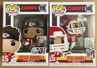 Funko Pop! NFL Football Chiefs #119 #148 Patrick Mahomes Lot of 2 w/Protector