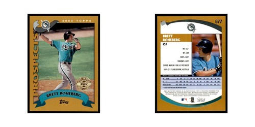 2002 Topps Home Team Advantage Brett Roneberg Baseball Cards #677 - Picture 3 of 3