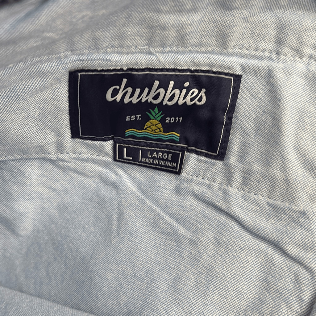 NWT Chubbies The Armadas 30” Originals Pants In Navy Size Large