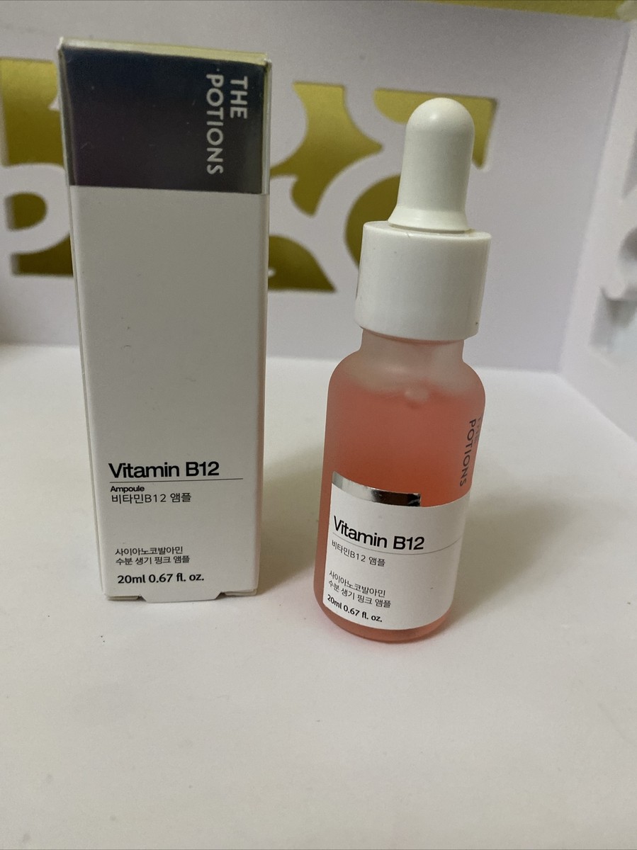 The Potions Vitamin B12 Ampoule 20ml Travel Size In Box | eBay UK