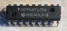 Hitachi HM6147LP-3 6147 2147  4K x 1 High Speed CMOS Static RAM - NOS