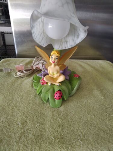 Rare Vintage Disney Tinkerbell Lamp (Tested) - Picture 1 of 11