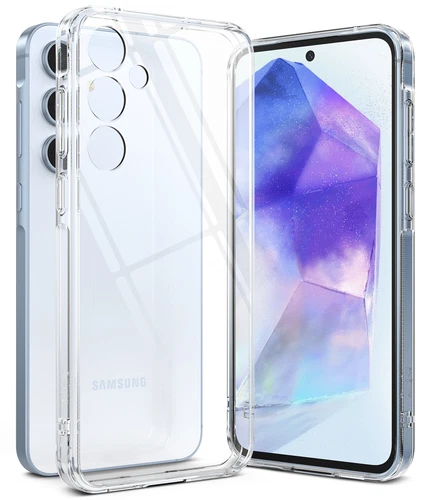 For Samsung Galaxy A36/A55/A35/A15/A16/A05S Shockproof Clear TPU Bumper Case - Picture 1 of 5