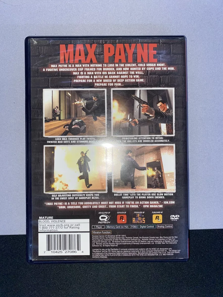 Max Payne Is The Greatest Action Game Ever Made