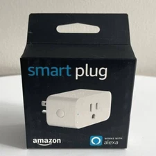 NEW Amazon Smart Plug Works With Alexa Easy Setup On/Off Any Light Power Switch!