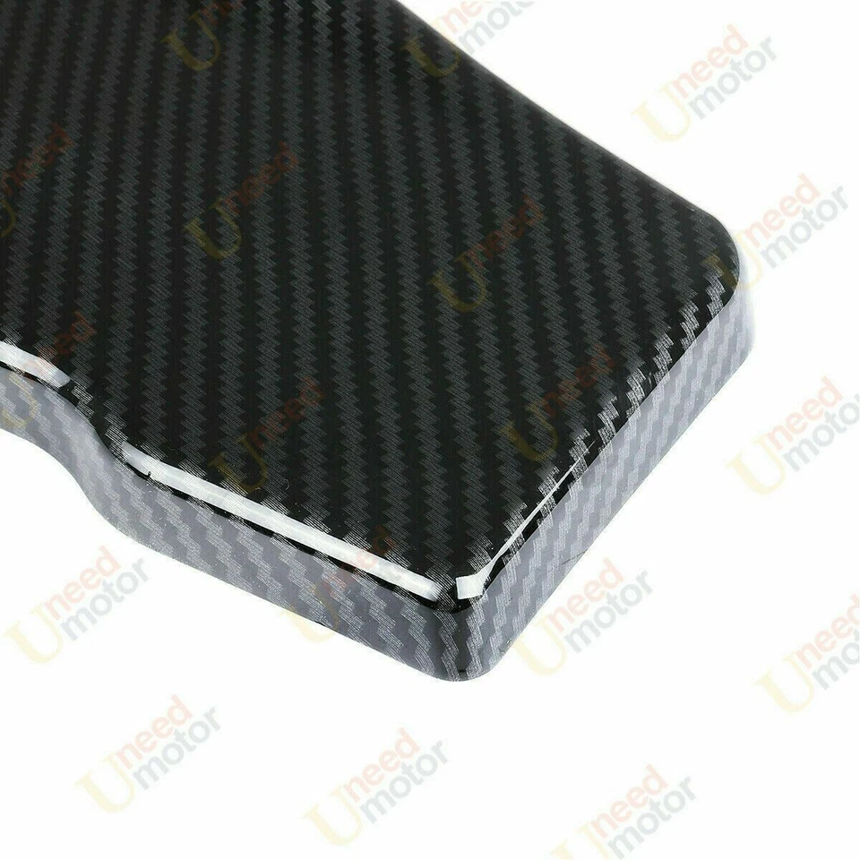 For ACURA Rocker Panel Lips Carbon Fiber Style Side Skirts Body Extensions Sedan - Image 3 of 4