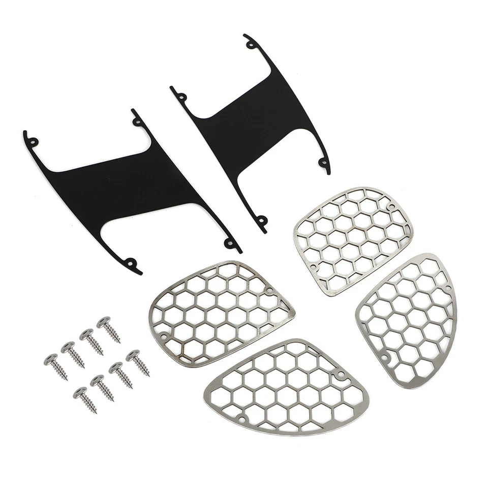 For 1998-2002 Pontiac Firebird Trans Am WS6 Fender Vent Stainless Hex Screens - Imagem 2 de 4
