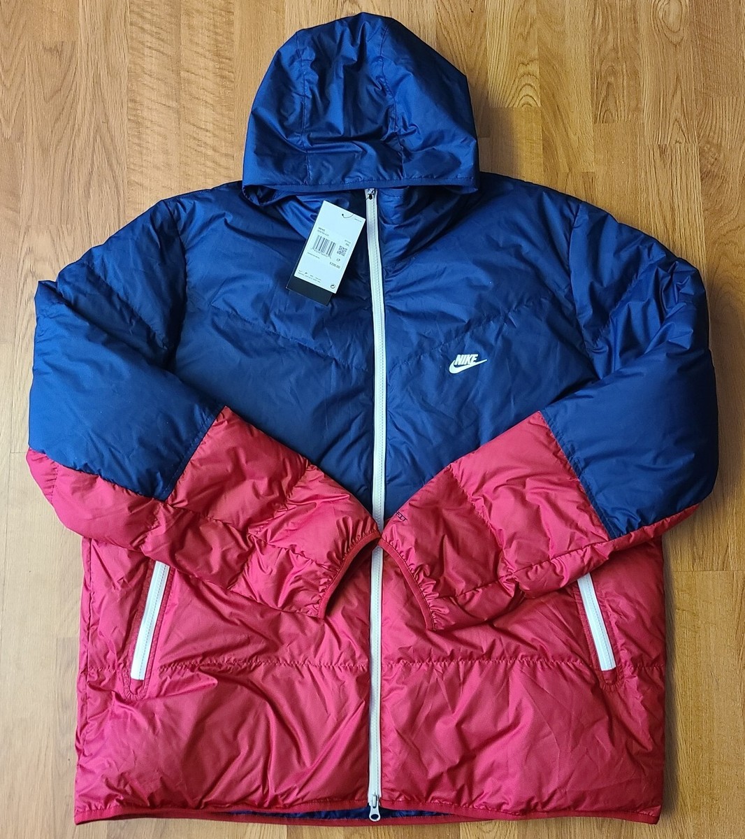 $200 NIKE STORM-FIT DOWN FILL HOODED PUFFER JACKET COAT