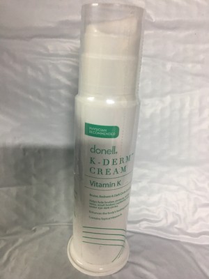 Donell K-Derm Cream 5 oz. (Helps Fase Bruises, Spider Veins, Dark