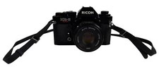 Ricoh KR-5 Super 35mm Camera with Auto Sears 50mm 1:2.0 Lens