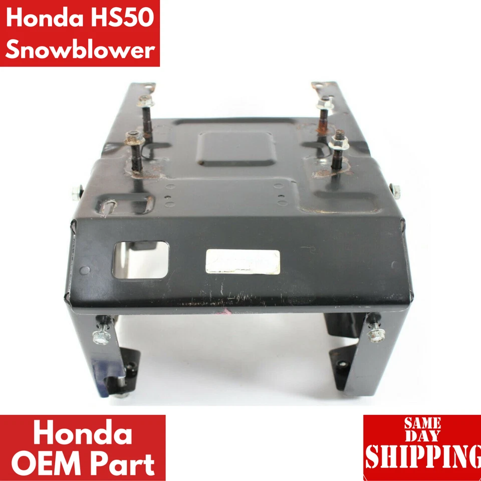 SOPLADOR DE NIEVE HONDA HS50 placa de montaje marco chasis pista de nieve Foto 2 de 4