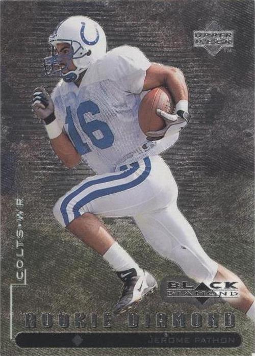 1998 Upper Deck Black Diamond Rookie Edition Jerome Pathon #106 - 1 of 2