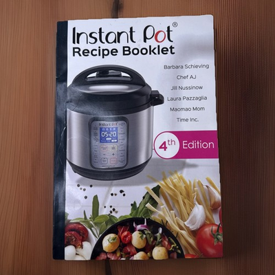 #ad #ad Instant Pot Recipe Booklet cookbook Pressure Cooker Owner Manual 2013 meal menu $9.99