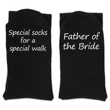 Special Socks for a Special Walk Father of the Bride Wedding Gift Socks