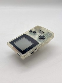 Nintendo Game Boy Color CGB-001 Handheld Video Game Console  - Clear