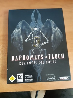 Baphomets Fluch Engel des Todes IBM PC CD-Rom Spiel Big Box THQ 2006