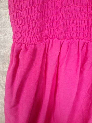 Autograph Plus Size 22 Plisse Pleated Midi Dress Pink Belt Women NEW $124 - Picture 7 of 13
