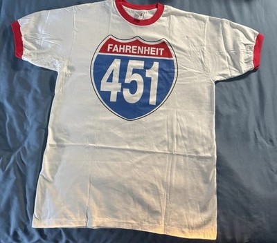 Vintage NEVER WORN Fahrenheit 451 Shirt Hardcore NYHC XL Madball Biohazard SOIA