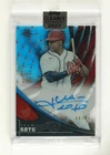 2022 Topps Clearly Authentic Topps Tek Blue 8/25 Juan Soto #TEK-JS Auto