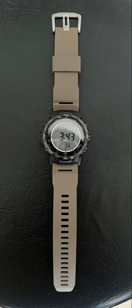 Casio Pro Trek Climber Solar Watch 51mm Ref PRW35LD5JF Wrist 21cm image 2