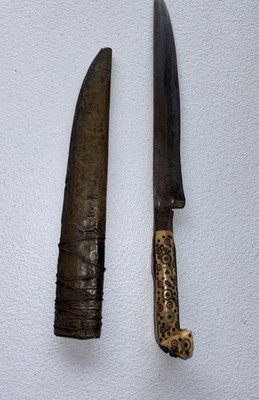 RARE GREEK TURKISH BALKAN KNIFE OTTOMAN DAGGER MIDDLE EAST INDO