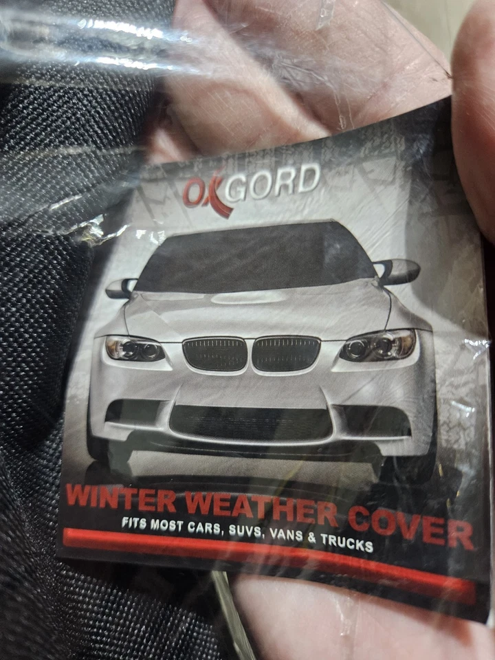 OxGord Winter Weather Windshield Cover Snow Ice Wiper Protect Fits Most Vehicles - Image 3 of 3